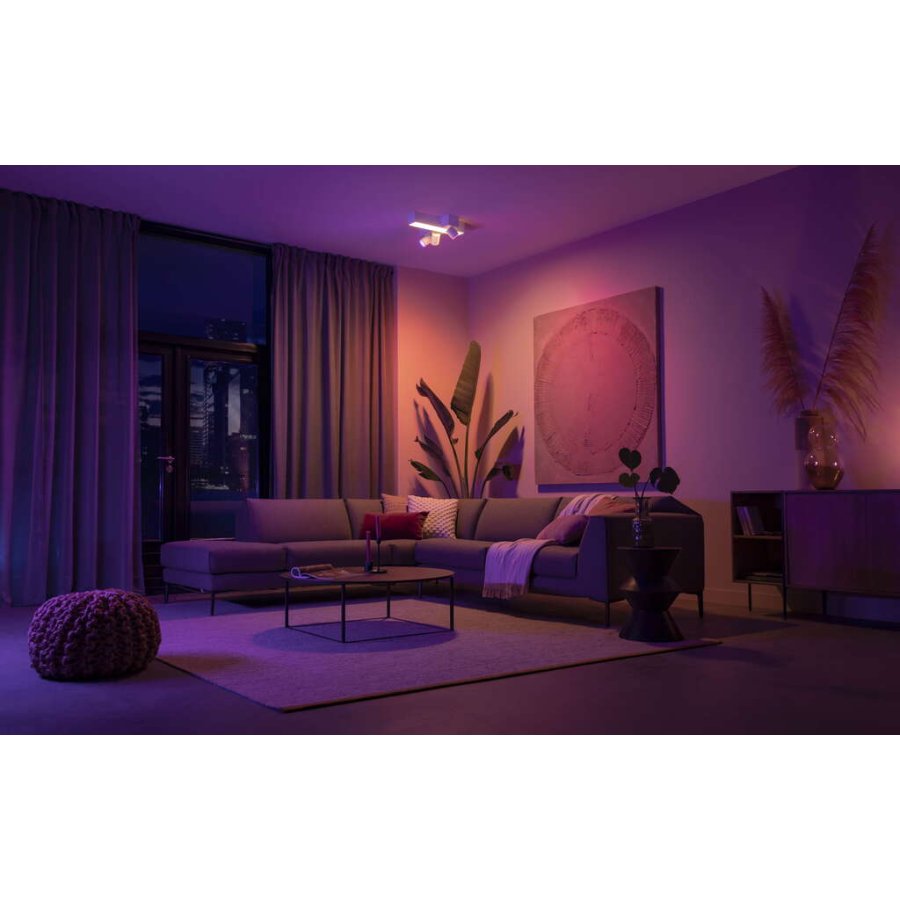 Philips Hue Centris Deckenlampe mit 3 Spots 40,8 cm, Wei