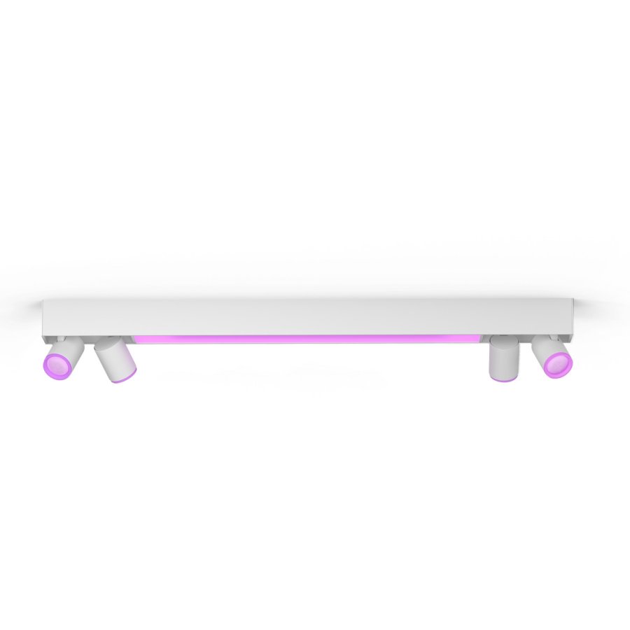 Philips Hue Centris Deckenlampe mit 4 Spots 99 cm, Wei