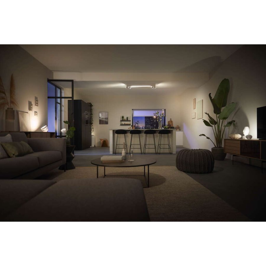 Philips Hue Centris Deckenlampe mit 4 Spots 99 cm, Wei