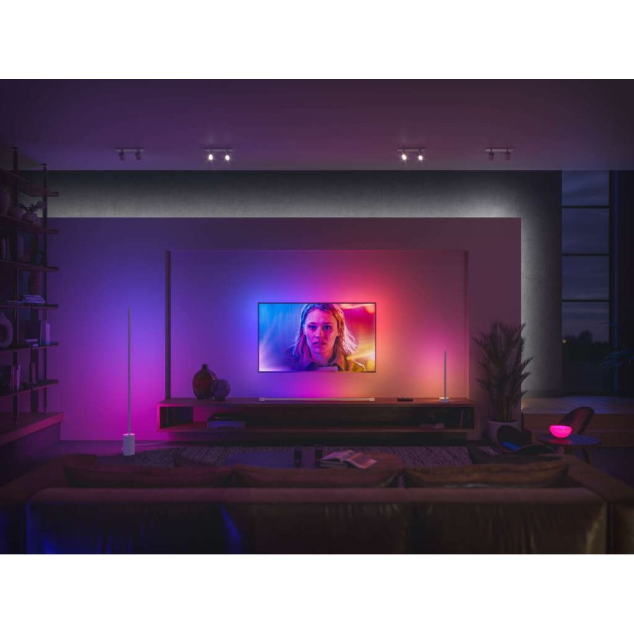 Philips Hue Signe Gradient Tischlampe H55,3 cm, Wei