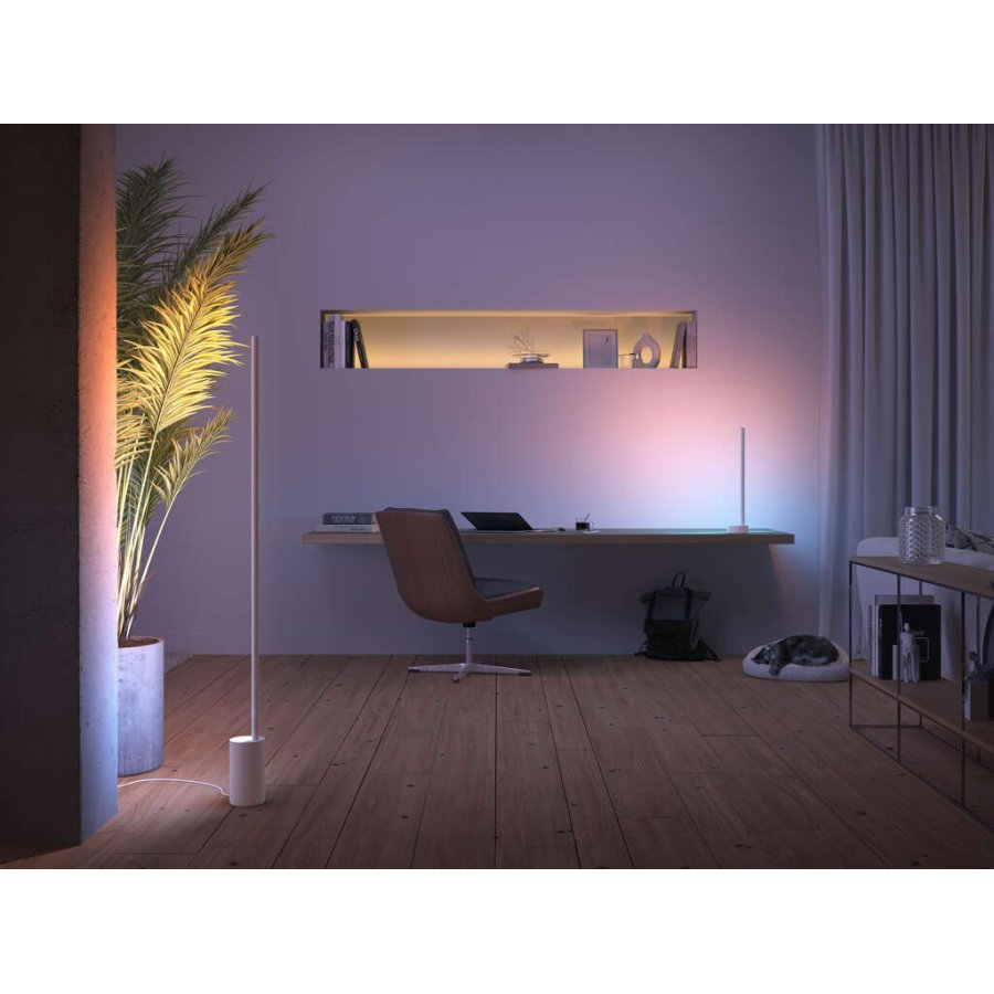 Philips Hue Signe Gradient Tischlampe H55,3 cm, Wei