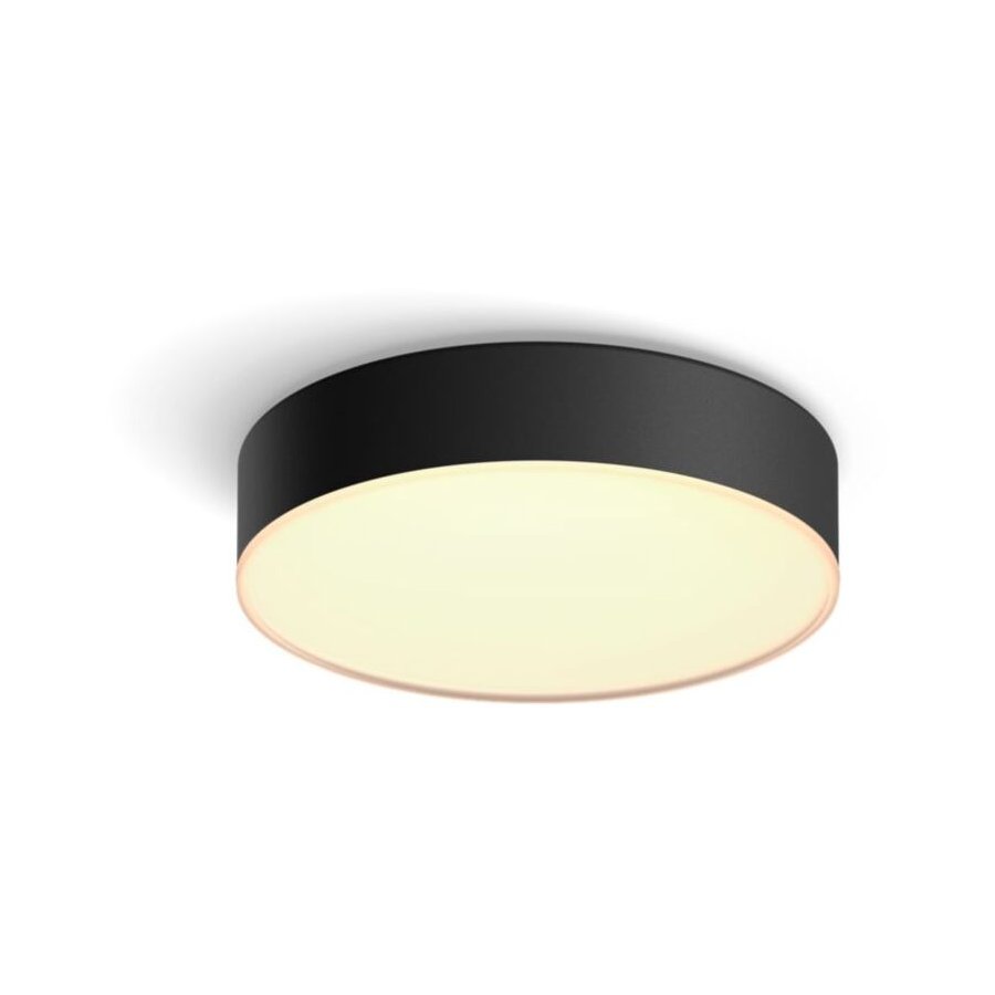 Philips Hue Enrave Deckenlampe 26,1 cm, Schwarz