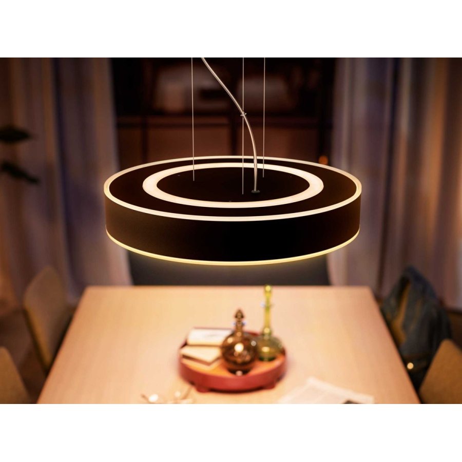 Philips Hue Enrave Pendelleuchte 42,5 cm, Schwarz