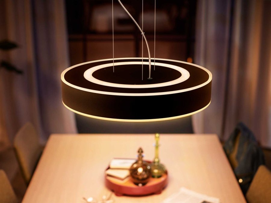 Philips Hue Enrave Pendelleuchte 42,5 cm, Schwarz