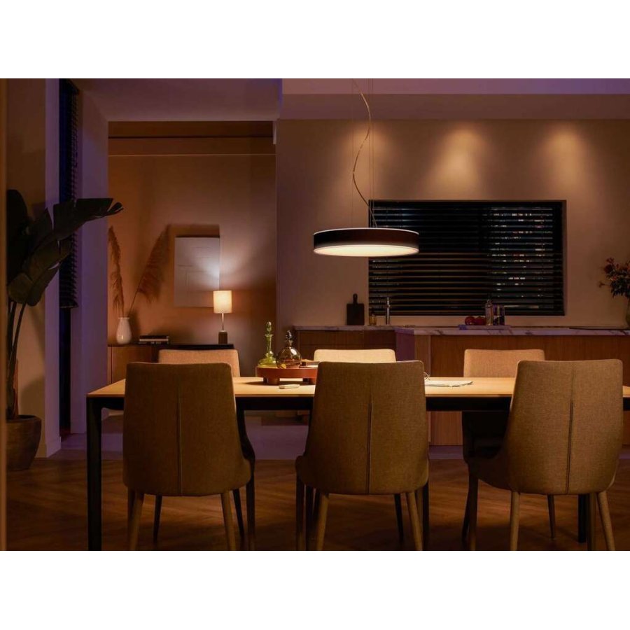 Philips Hue Enrave Pendelleuchte 42,5 cm, Schwarz