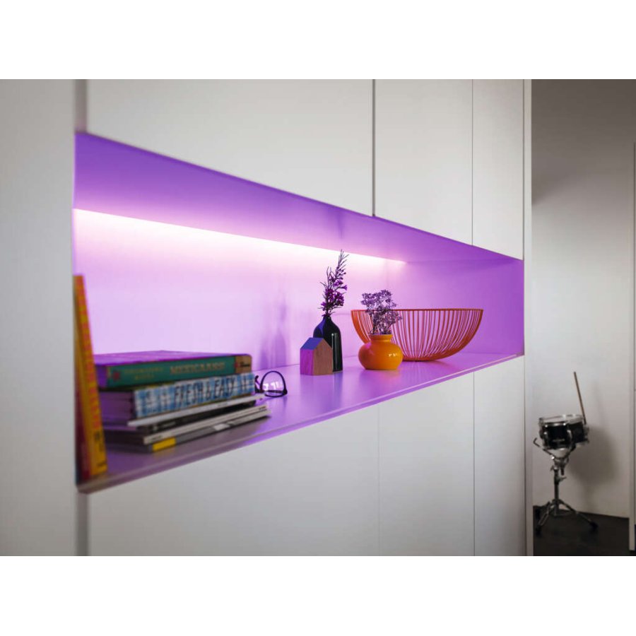 Philips Hue Lightstrip Plus Verlngerung 1 m, Mehrfarbig