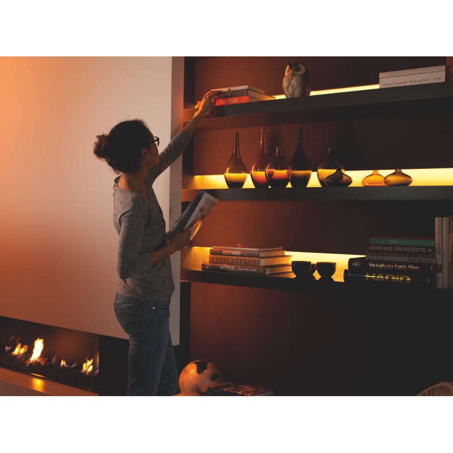 Philips Hue Lightstrip Plus Verlngerung 1 m, Mehrfarbig