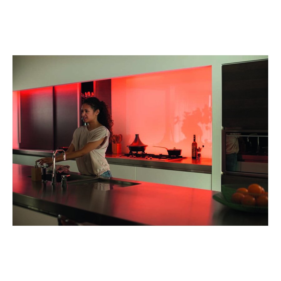 Philips Hue Lightstrip Plus Verlngerung 1 m, Mehrfarbig