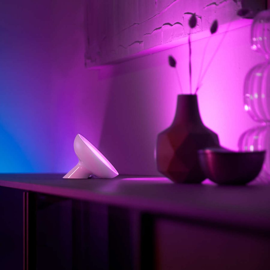 Philips Hue Bloom Tischlampe H10,1 cm, Wei