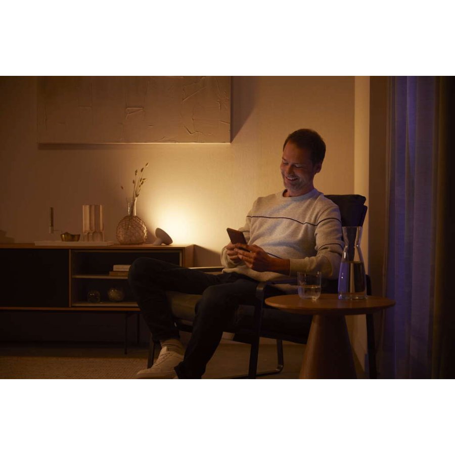 Philips Hue Bloom Tischlampe H10,1 cm, Wei