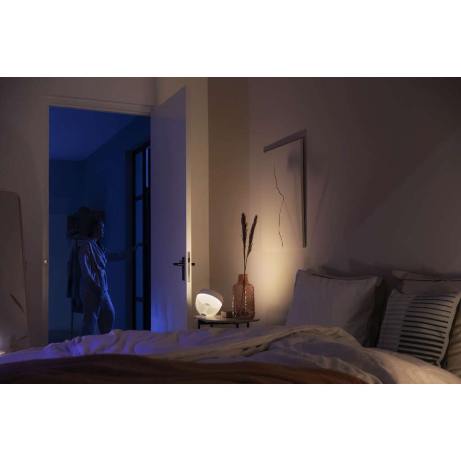 Philips Hue Iris Tischlampe H19,4 cm, Wei