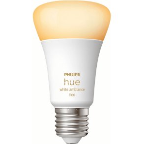 Philips Hue White Ambiance A60 Glühbirne E27 1100 Lumen 6 cm