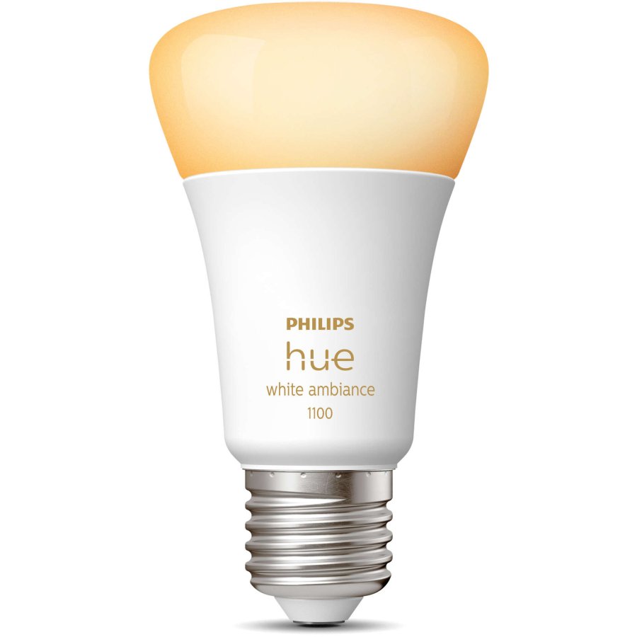 Philips Hue White Ambiance A60 Glhbirne E27 1100 Lumen 6 cm