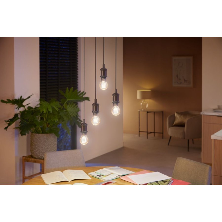 Philips Hue White Ambiance Filament A60 Glhbirne E27 6 cm