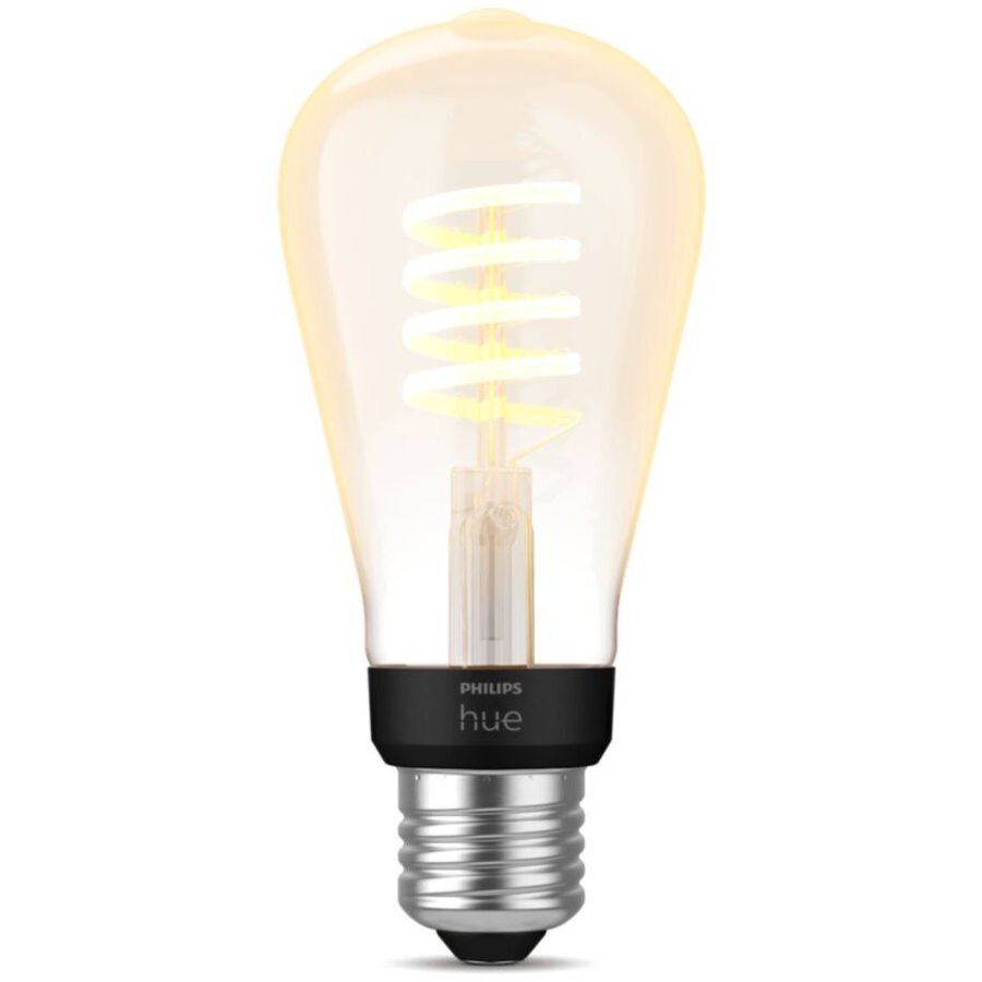 Philips Hue White Ambiance Filament ST64 Edison Glhbirne E27 6 cm