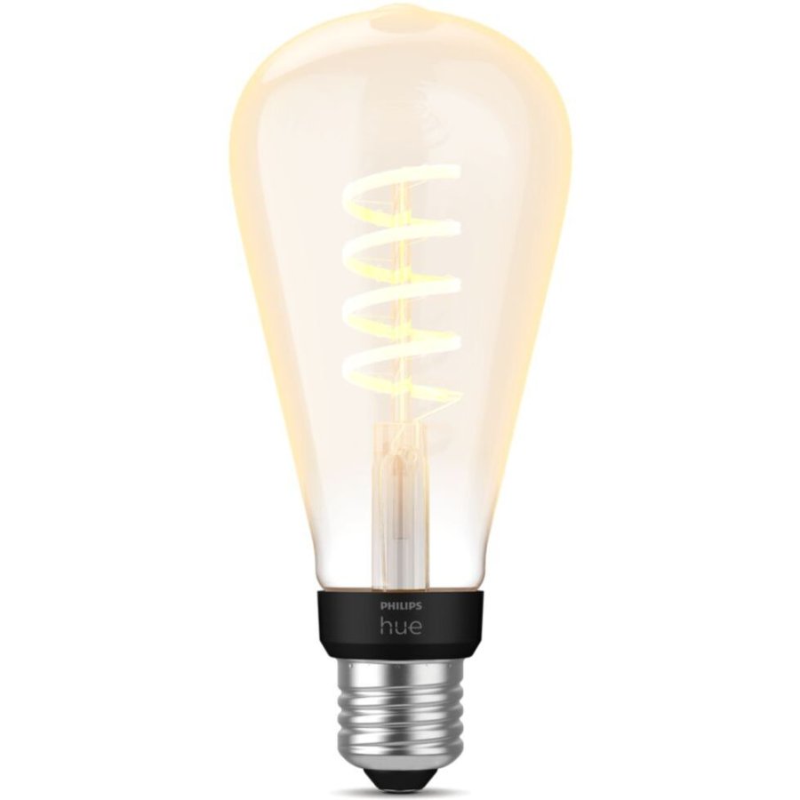 Philips Hue White Ambiance Filament ST72 Edison Glhbirne E28 7,2 cm