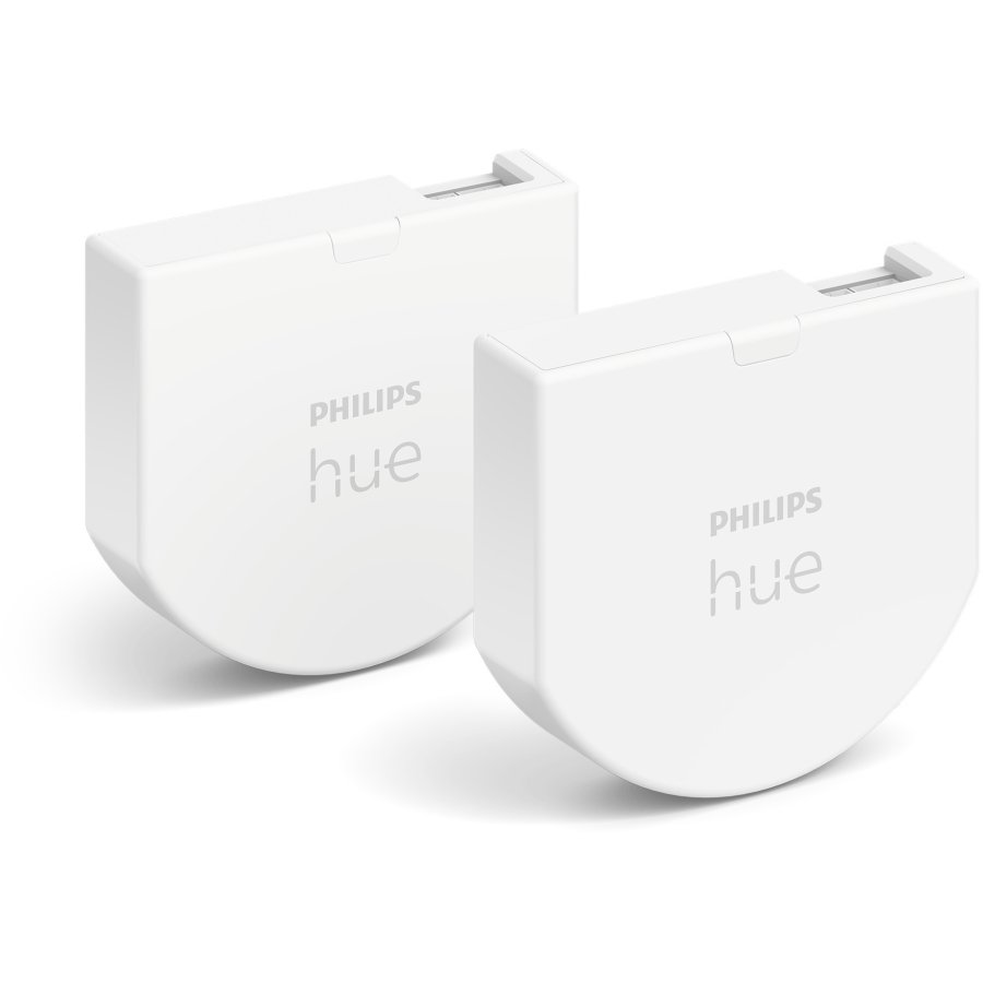 Philips Hue Wall Switch Module 2er Set H4,3 cm, Wei