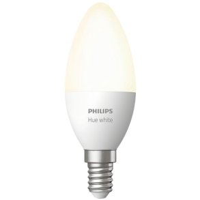 Philips Hue White Glühbirne Kerzenform E14 470 Lumen 3,9 cm