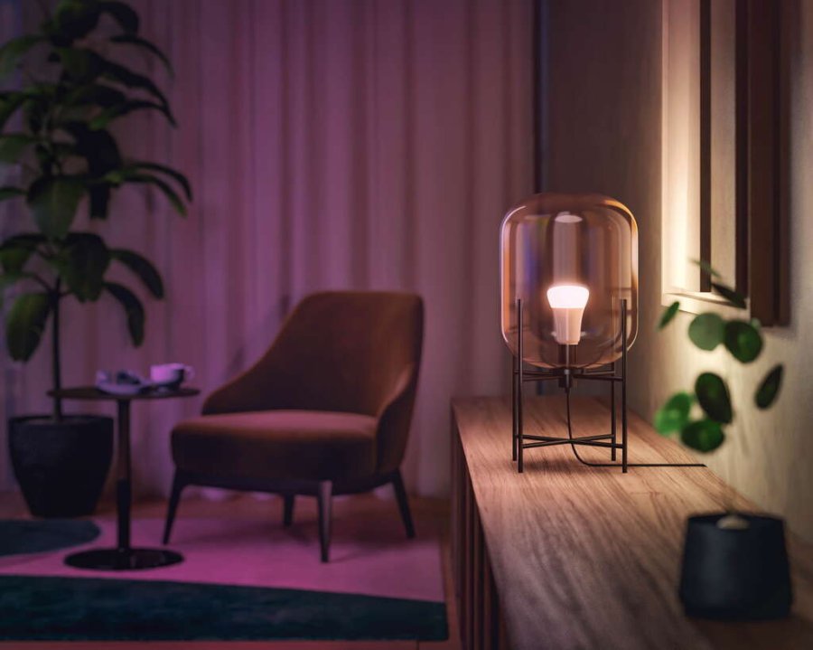 Philips Hue White und Color Ambiance A60 Glhbirne E27 800 Lumen 2er Set 6 cm