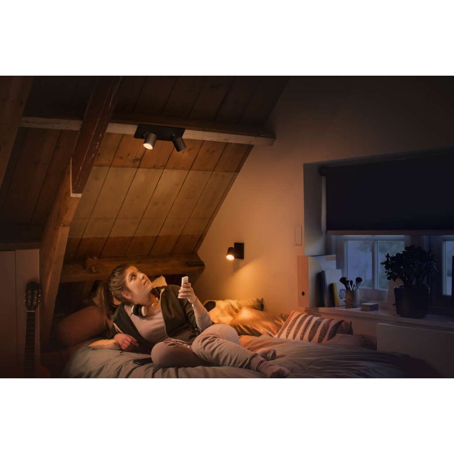 Philips Hue Runner Einzelspot 30,5 cm, Schwarz