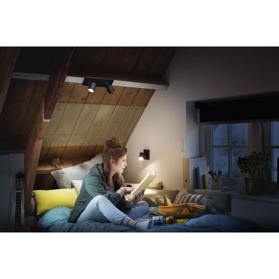 Philips Hue Runner Einzelspot 30,5 cm, Schwarz