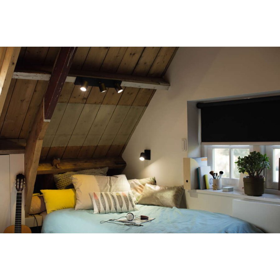 Philips Hue Runner Einzelspot ohne Switch 11 cm, Schwarz