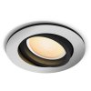 Philips Hue Milliskin Einbauspot 9 cm, Aluminium