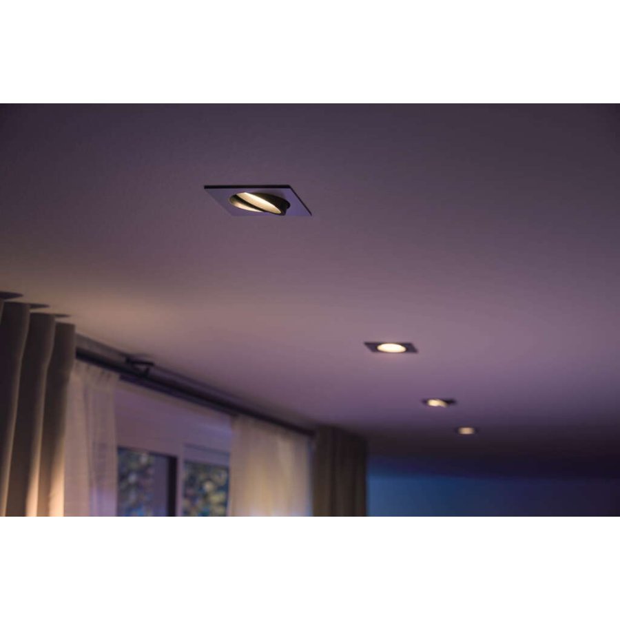 Philips Hue Centura Einbauspot 9 cm, Aluminium