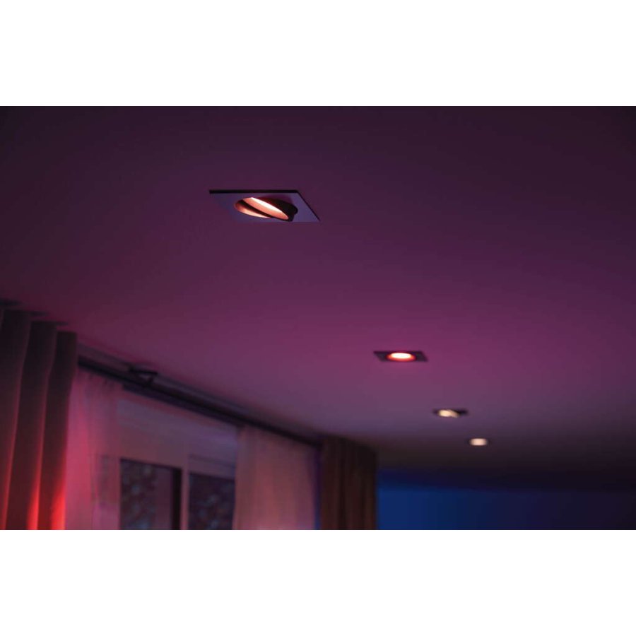 Philips Hue Centura Einbauspot 9 cm, Aluminium