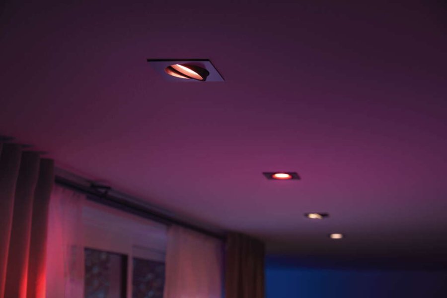 Philips Hue Centura Einbauspot 9 cm, Aluminium