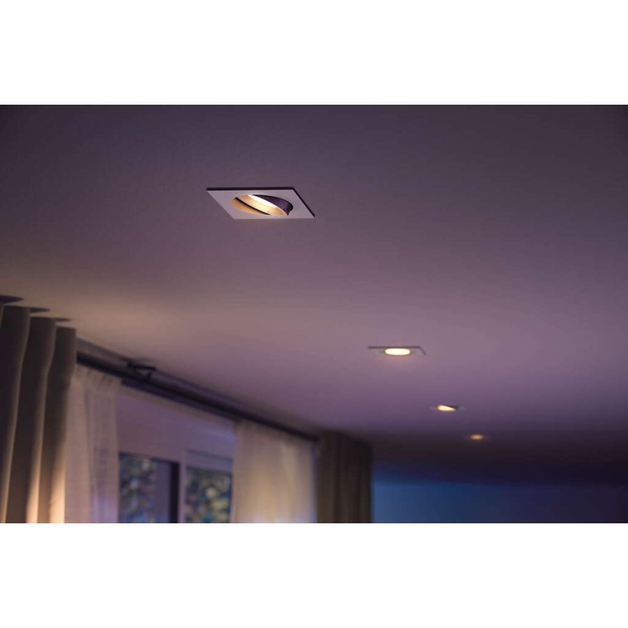 Philips Hue Centura Einbauspot 9 cm, Wei