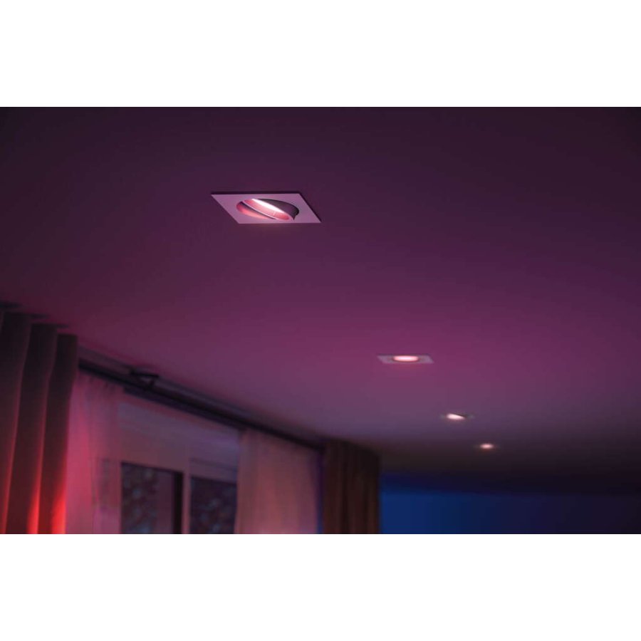 Philips Hue Centura Einbauspot 9 cm, Wei