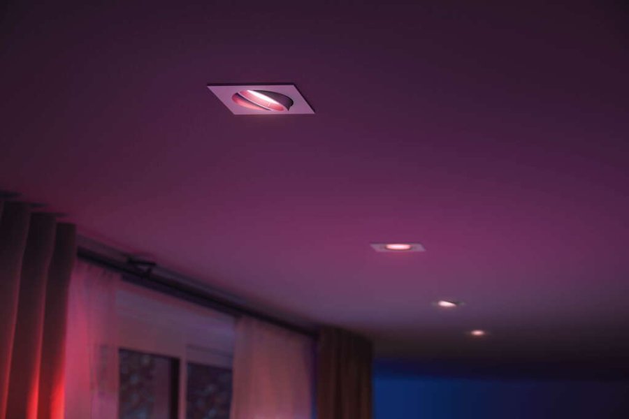 Philips Hue Centura Einbauspot 9 cm, Wei