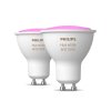 Philips Hue White and Color Ambiance GU10 Spots 2 stk. 5 cm