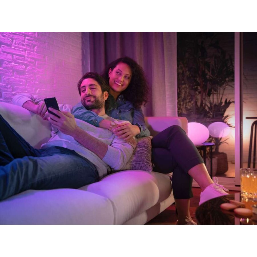 Philips Hue White and Color Ambiance GU10 Spots 2 stk. 5 cm