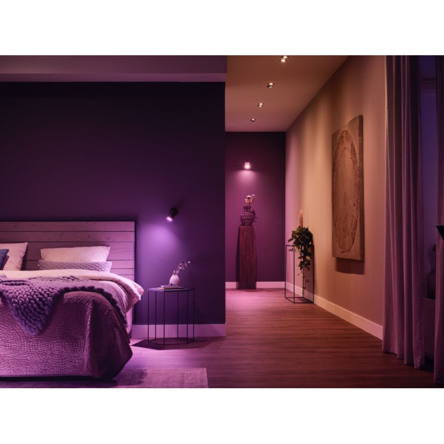 Philips Hue White and Color Ambiance GU10 Spots 2 stk. 5 cm