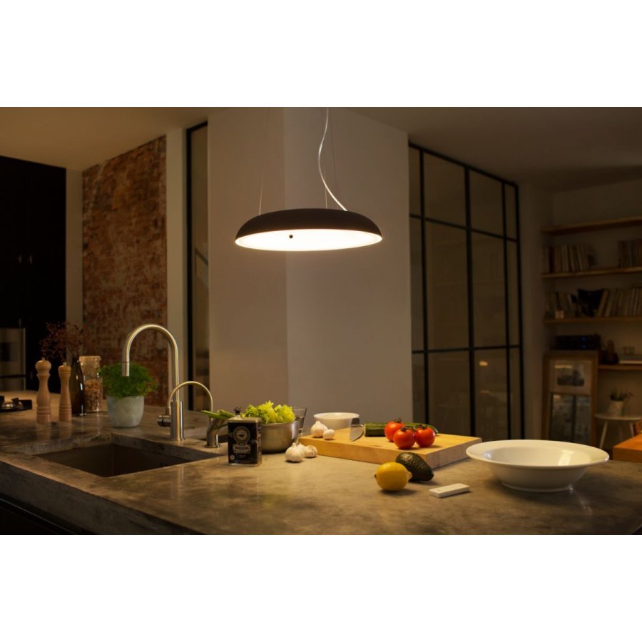 Philips Hue Amaze Pendelleuchte 43,4 cm, Schwarz