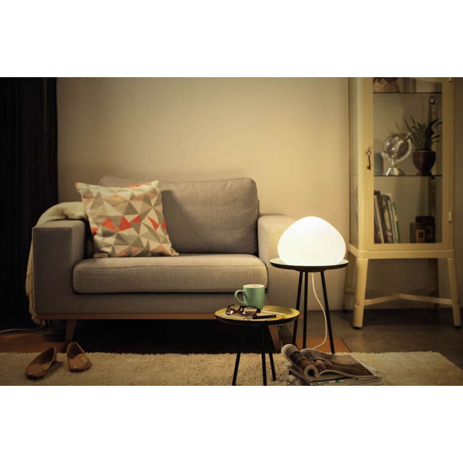 Philips Hue Wellner Tischlampe H19,2 cm, Wei