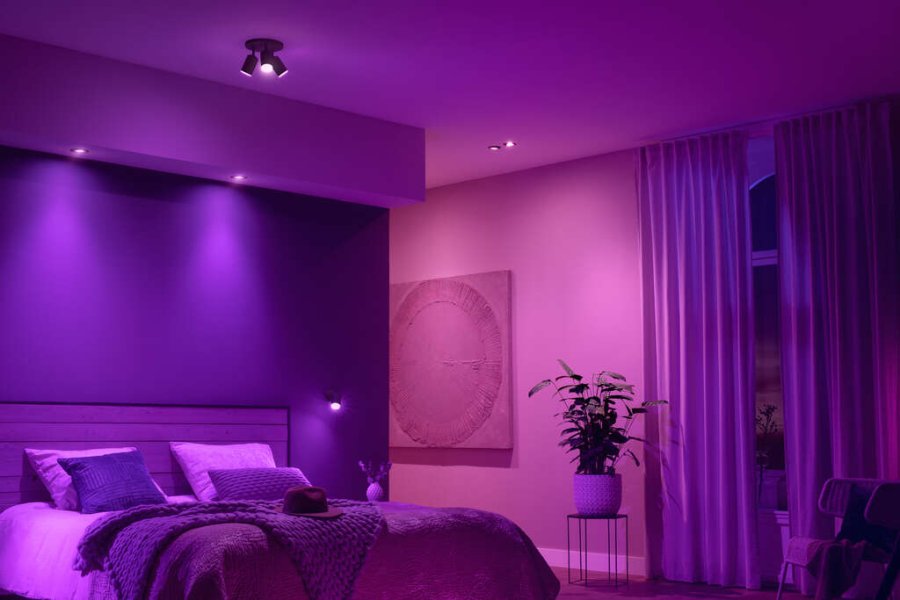 Philips Hue Centura Einbauspot 9 cm, Schwarz