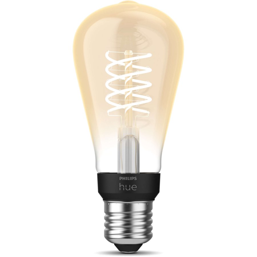 Philips Hue White Filament ST64 Edison Glhbirne E27 13,3 cm