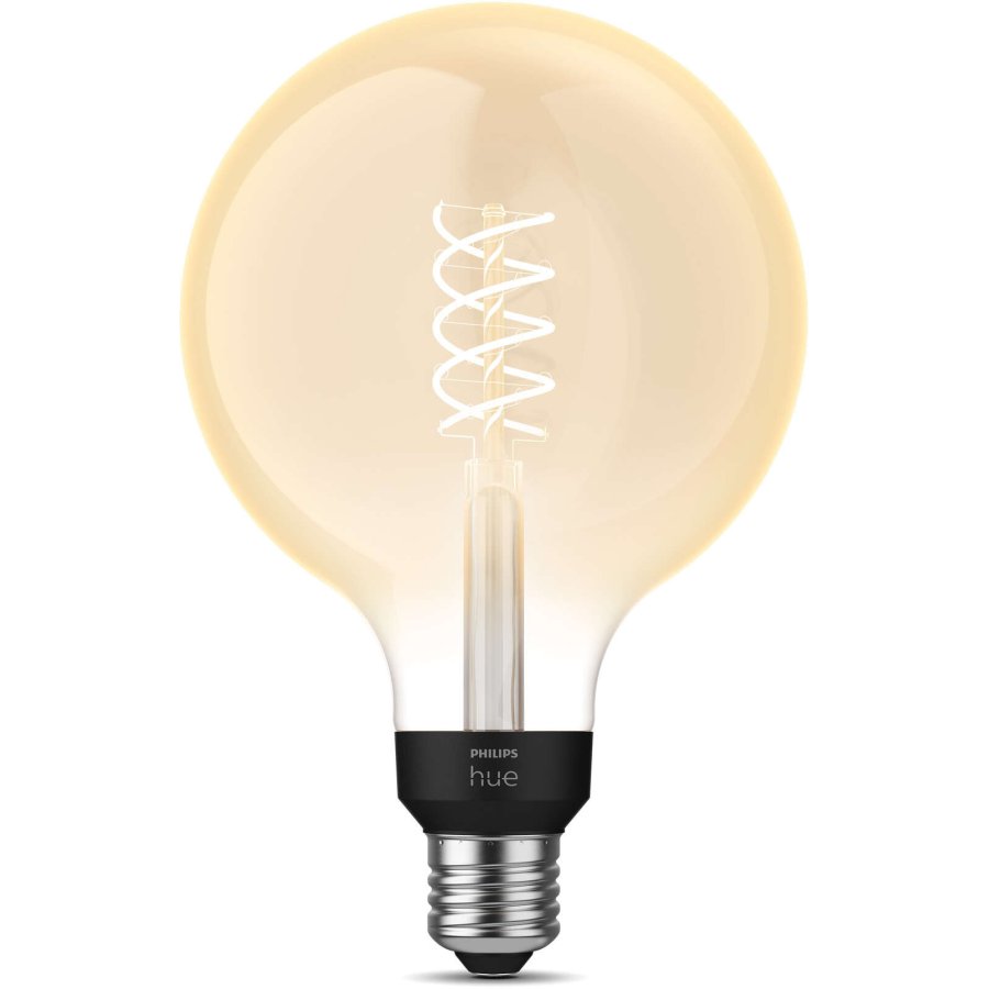 Philips Hue White Filament G125 Globe Glhbirne E27 19,2 cm