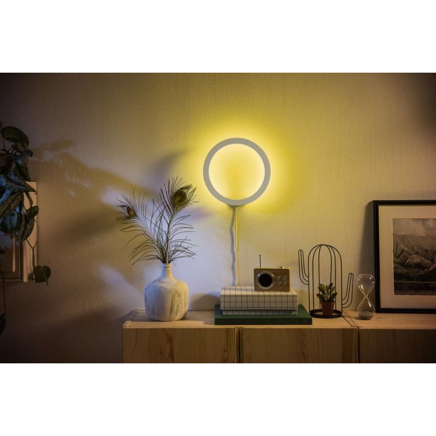 Philips Hue Sana Wandlampe 25,5 cm, Wei