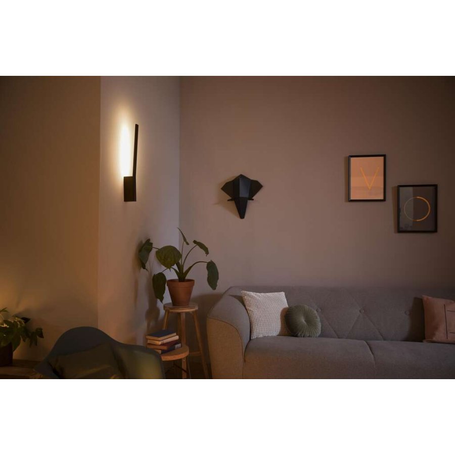 Philips Hue Liane Wandlampe 55,8 cm, Schwarz