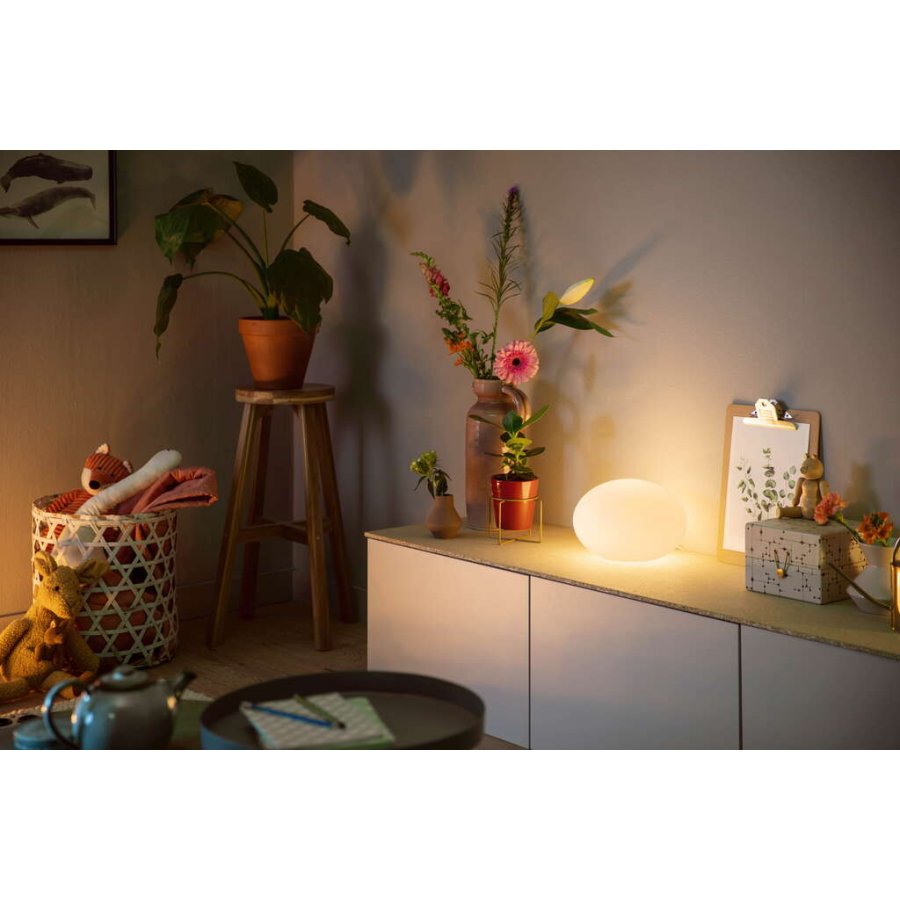 Philips Hue Flourish Tischlampe H17,5 cm, Wei