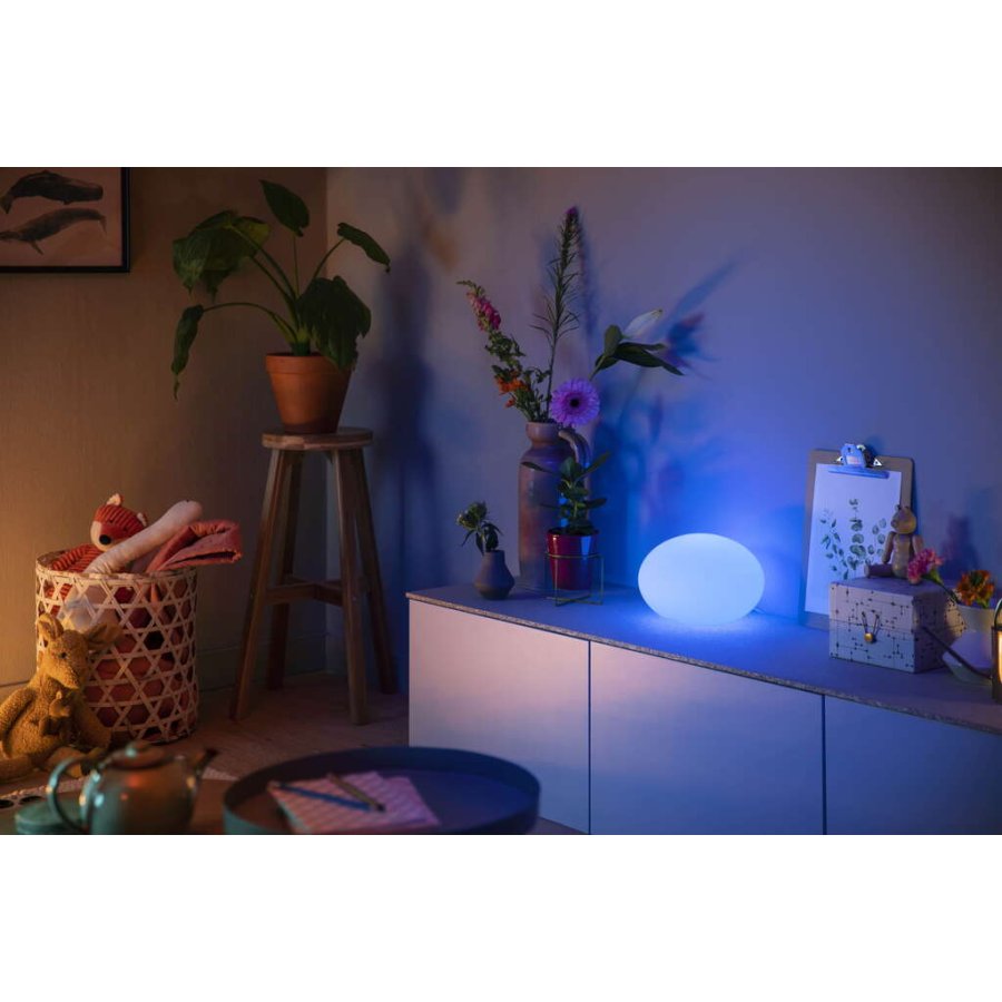 Philips Hue Flourish Tischlampe H17,5 cm, Wei