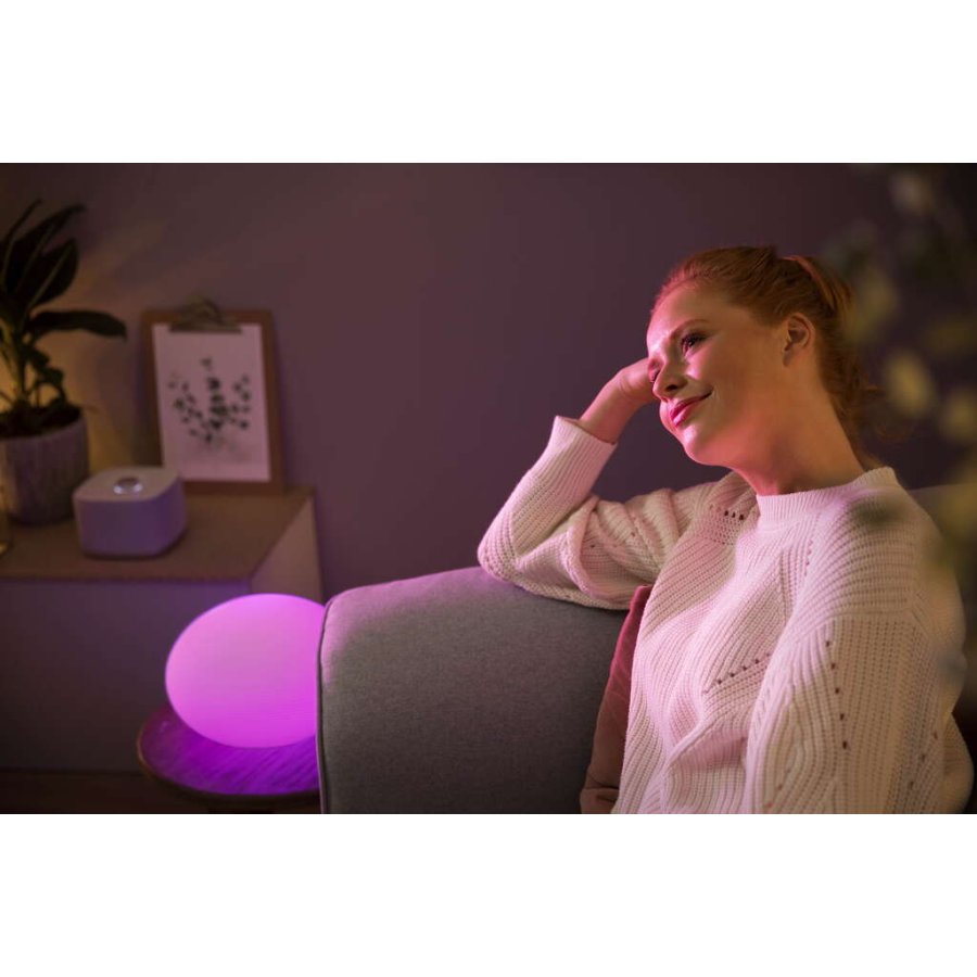 Philips Hue Flourish Tischlampe H17,5 cm, Wei