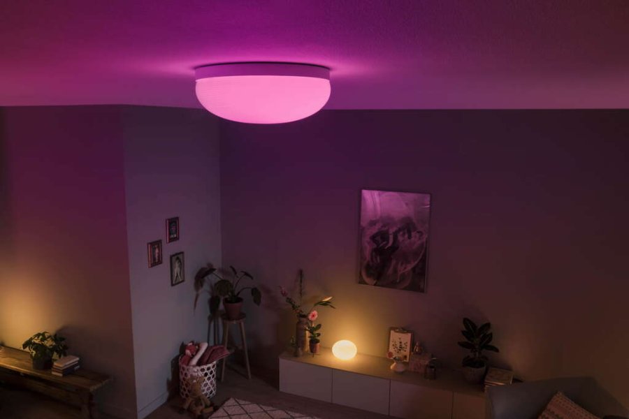 Philips Hue Flourish Deckenlampe 35,9 cm, Wei