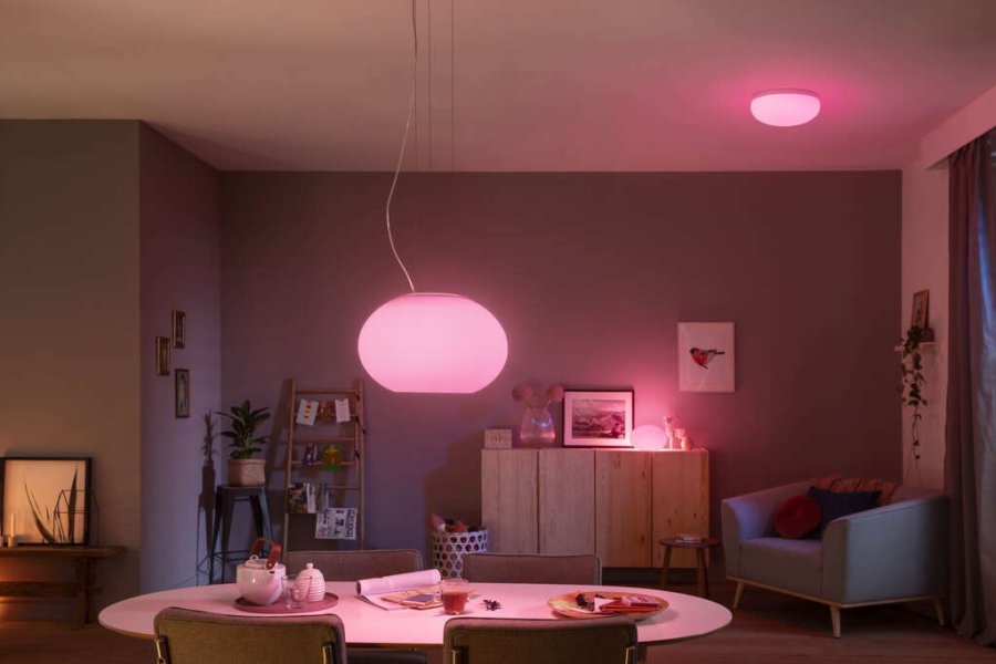 Philips Hue Flourish Pendelleuchte 40,1 cm, Wei