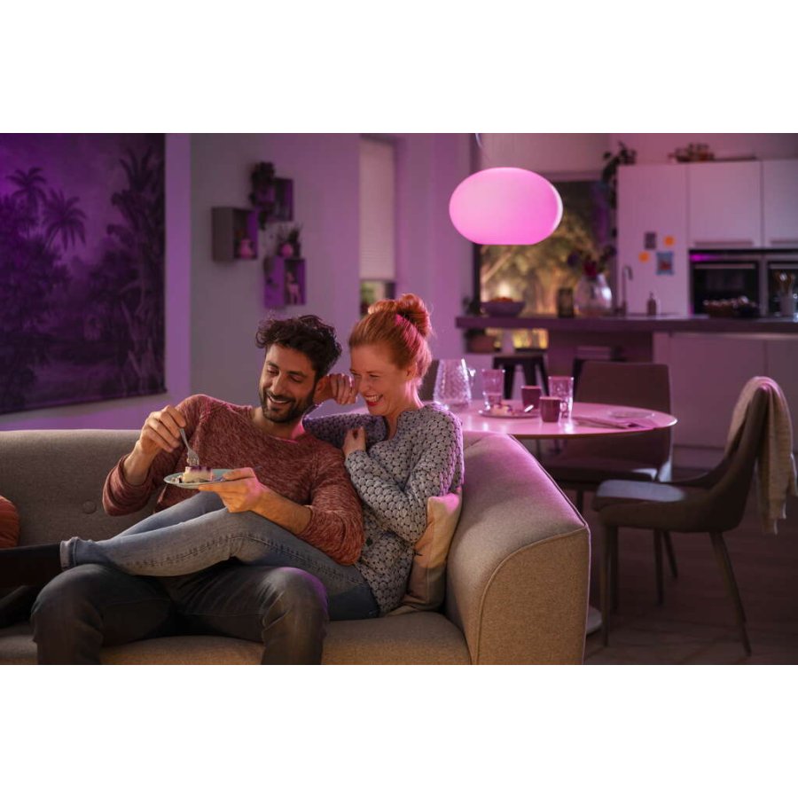 Philips Hue Flourish Pendelleuchte 40,1 cm, Wei