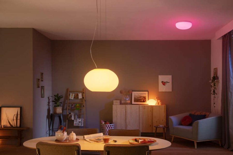 Philips Hue Flourish Pendelleuchte 40,1 cm, Wei